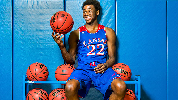 University of Kansas Andrew Wiggins college basketball NBA Draft