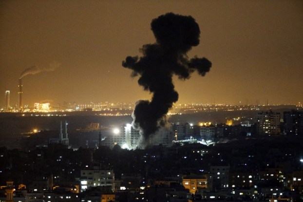 PALESTINIAN-ISRAEL-CONFLICT-GAZA-ATTACK