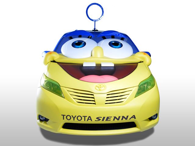Toyota Sienna Bob Esponja (1)