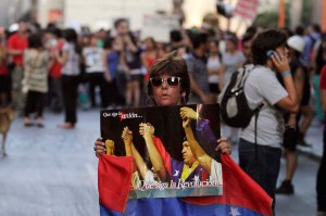 Disturbios en Chile en cumbre paralela a la Celac (Fotos y Video)