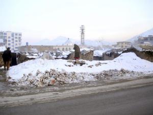 Los desplazados, vulnerables frente al crudo invierno de Afganistán