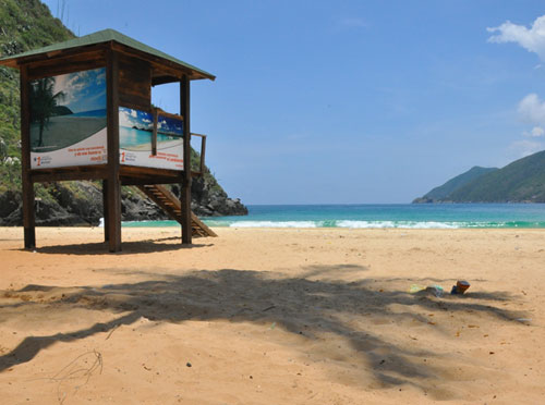 Alrededor de doce mil temporadistas colmaron las playas de Choroní