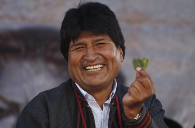 Evo Morales reiteró que la próxima tarea del gobierno será exportar coca