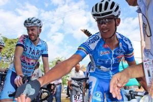 Yovangs Rojas se llevó la primera etapa de la Vuelta al Táchira