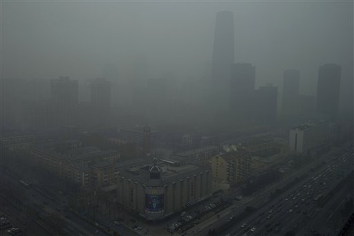 Contaminación llega a niveles peligrosos en Beijing