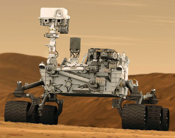 Curiosity completa primera perforación para recoger muestras de Marte
