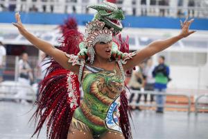 Multitud festeja carnaval en Río de Janeiro para entrar en Guinness Récords (Fotos)