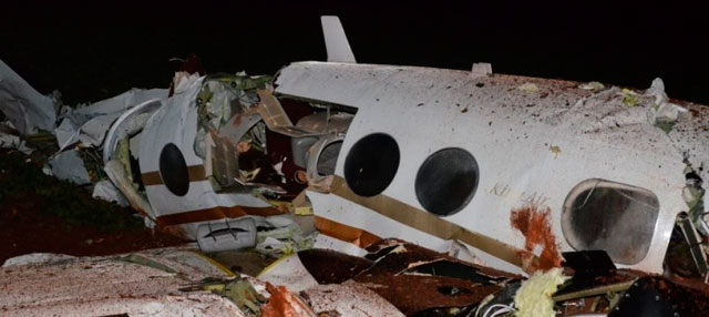 Cinco muertos al caer avioneta en el estado brasileño de Sao Paulo
