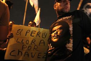 El dolor por la muerte de Chávez va más alla de nuestras fronteras (Fotos)