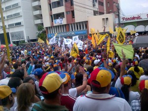 Capriles llegó a Mérida