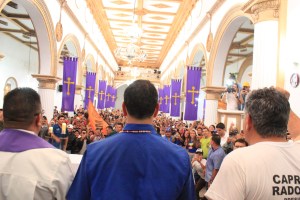 Capriles visitó Santo Cristo de La  Grita (FOTOS)