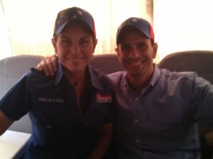 Capriles y Alcaldesa de Maracaibo se dirigen a la concentración