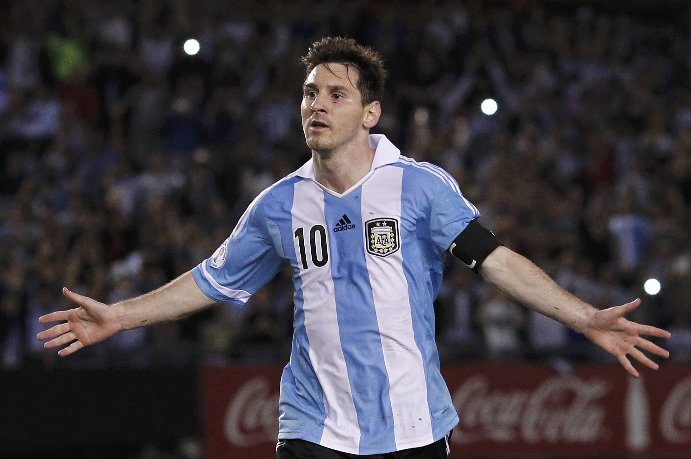Messi se quejó del arbitraje venezolano