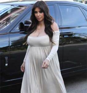Kim Kardashian será madre por tercera vez