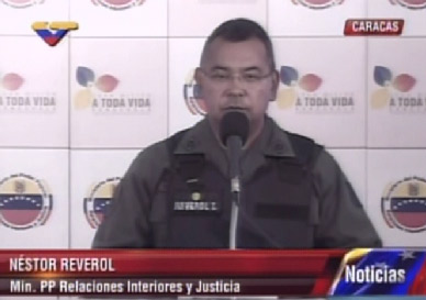 Reverol acusa a la oposición de matar a un líder “nuestro” del Psuv (Video)