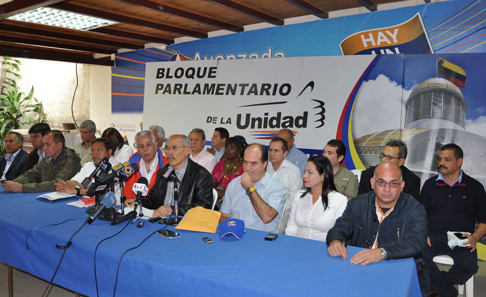Diputados de la Unidad no asistirán a juramentación de Maduro