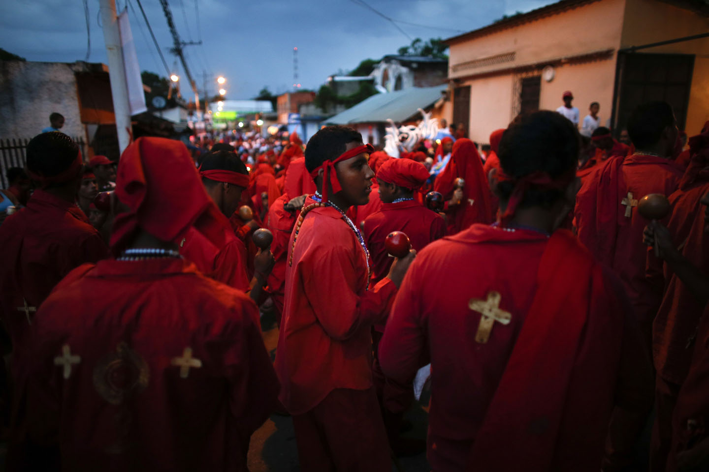 En San Francisco de Yare listos para celebrar los Diablos Danzantes de Corpus Christi