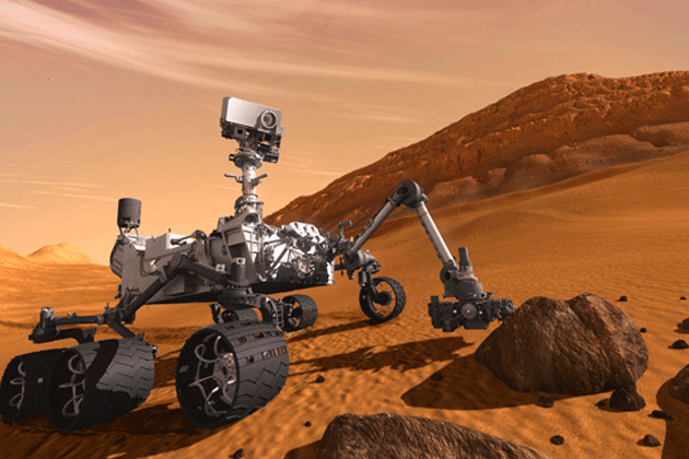 El robot Curiosity realizó su segunda perforación en suelo marciano