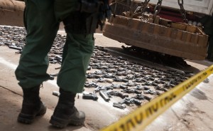 Inutilizan 500 armas ilegales decomisadas en Yaracuy