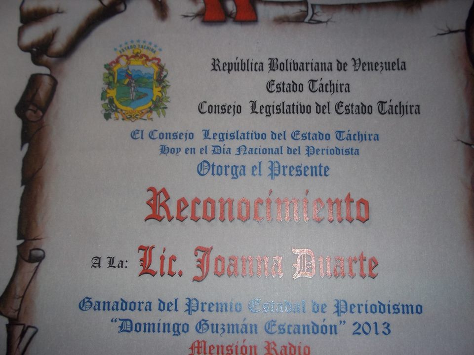 La Gobernación del Táchira entrega un premio de “mensión” (FOTO)