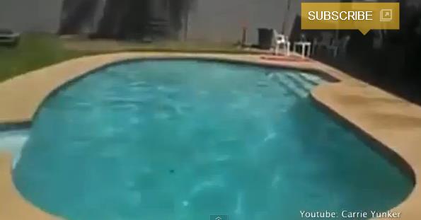 Se rompe las piernas tras lanzarse de un tejado a una piscina (Video + OUCH)
