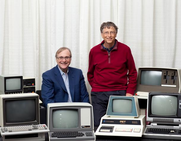 Bill Gates y Paul Allen se hacen la misma foto 32 años después