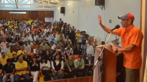 Capriles: Si nos organizamos y luchamos vamos a lograr el cambio nacional