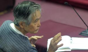 Fujimori internado de urgencia tras audiencia judicial