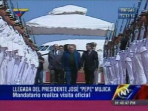 Presidente “Pepe” Mujica llegó a Venezuela