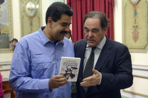 Oliver Stone visitó a Maduro (Fotos)