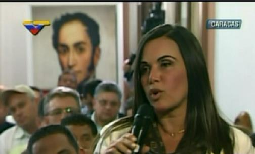 Eveling Trejo felicita a Maduro y pide recursos para Maracaibo