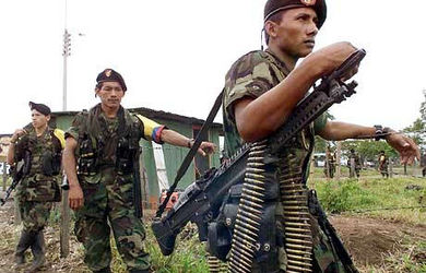 Mueren al menos 27 guerrilleros de las FARC en cuatro días de ofensiva militar