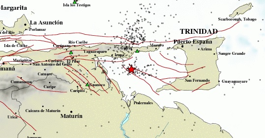 Tembló en Güiria