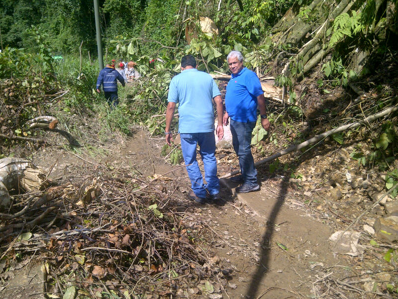 Gobierno de Miranda recuperará vía alterna del sector Agua Blanca