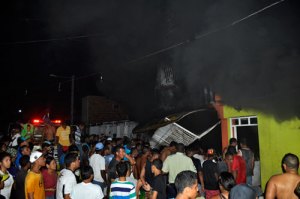 Se incendió casa en Puerto Cabello: Niño de 4 años y su madre fallecieron