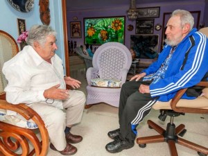Mujica vio a Fidel Castro “anciano y deteriorado”