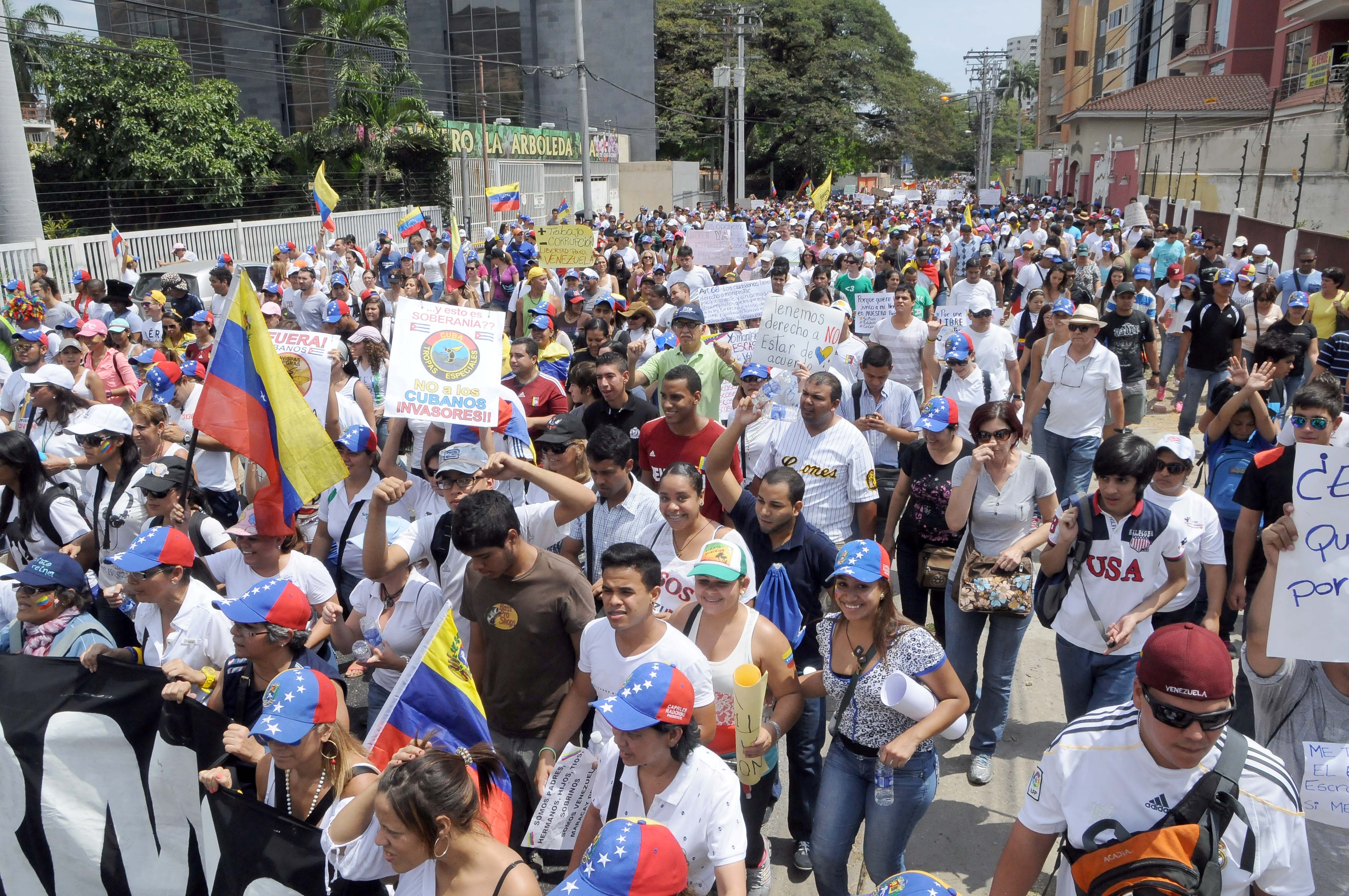 Así manifestaron en Maracay (Fotos)