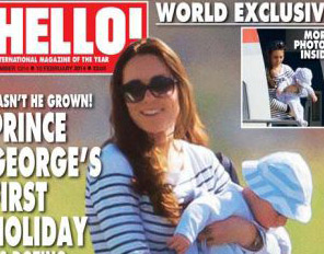 Polémica por un reportaje de Kate y su bebé