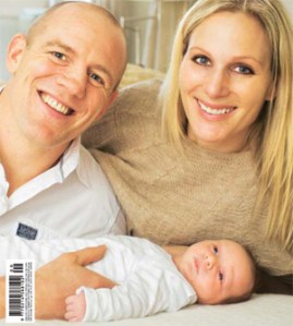 Zara Phillips rompe la norma real y posa con su bebé para la revista Hola