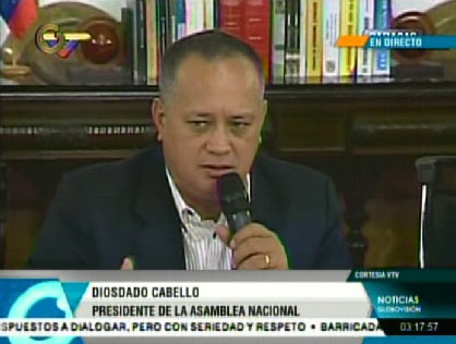 Cabello: Estas protestas no partieron por la escasez, sino por el deseo de tumbar al Gobierno