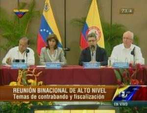 Se inicia reunión colombo-venezolana en Maracaibo para combatir el contrabado