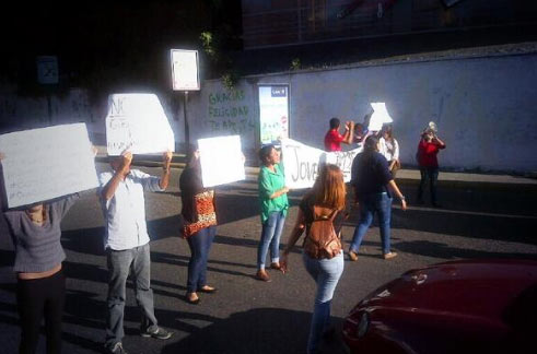 Voluntad Popular Baruta se activa en protesta de estudiantes en Las Mercedes (Fotos)