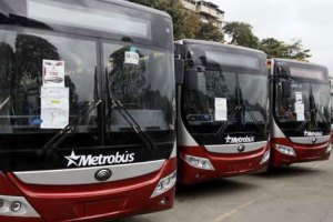 Suspendidas cuatro rutas de Metrobús este #13M