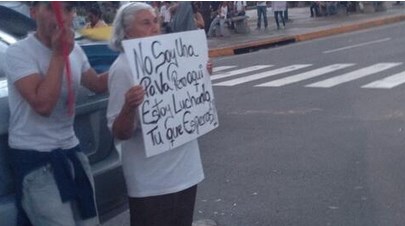 Altamira alza la voz en protesta por detención de Ceballos (Fotos)