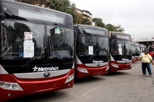 Activan sistema de transporte Bus Barlovento en Miranda