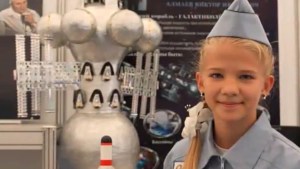 Una niña rusa de 13 años inventa una nave para viajar a otras galaxias