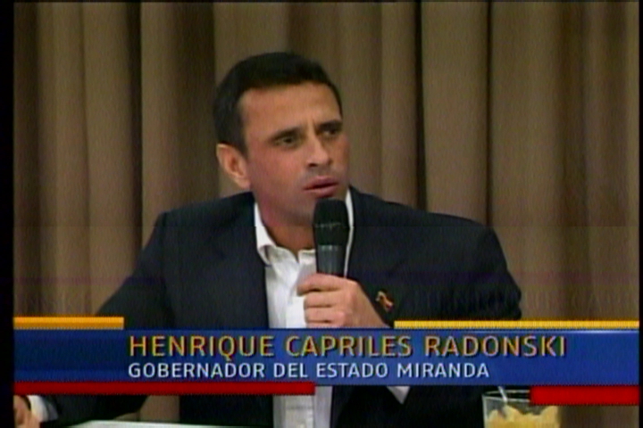 Capriles: Nicolás, mientras estés ahí tienes una responsabilidad muy grande