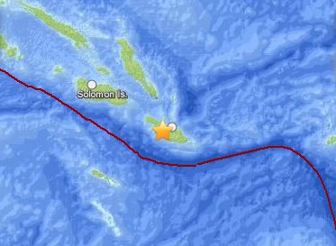 Terremoto de magnitud 6 remece las Islas Salomón