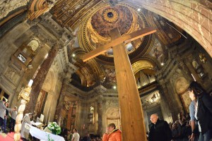 Roma lista para el histórico día de los cuatro papas