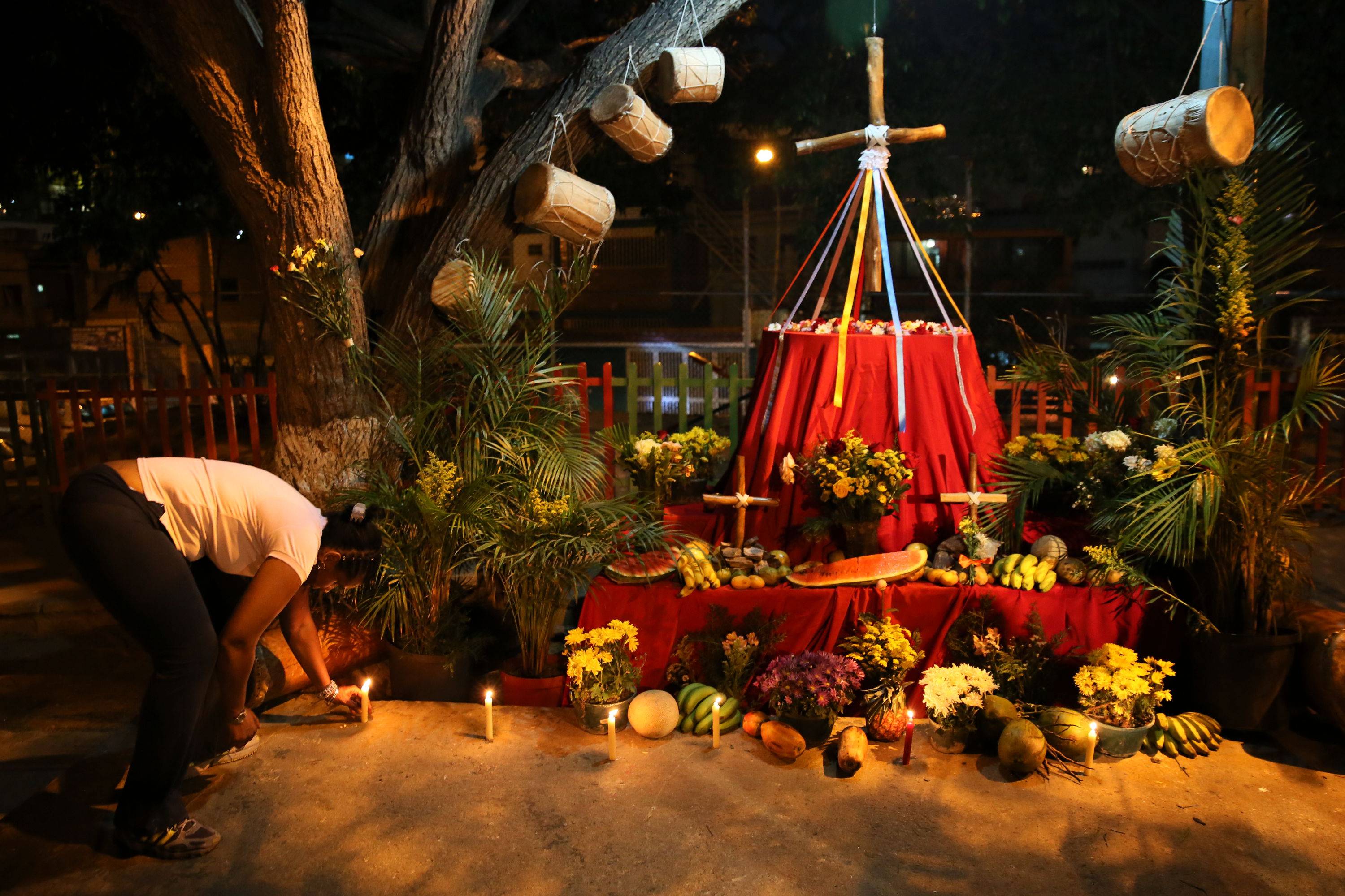 Velorio de la Cruz de Mayo en La Vega (Fotos)